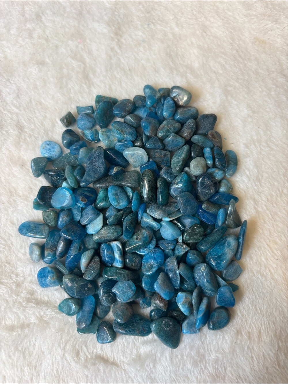 Genuine Apatite Gemstone Chips Wire Wrapping Supplies Decoration